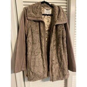 Dennis by Dennis Basso coat with removable sleeves Size XL